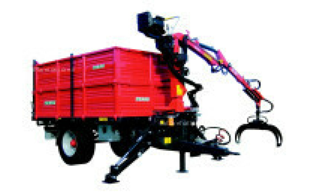 Terpa New Forestry Crane Trailer - 1