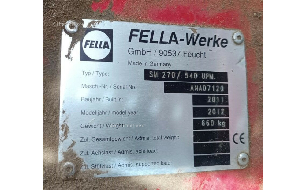 Fella SM 270 Used - 7