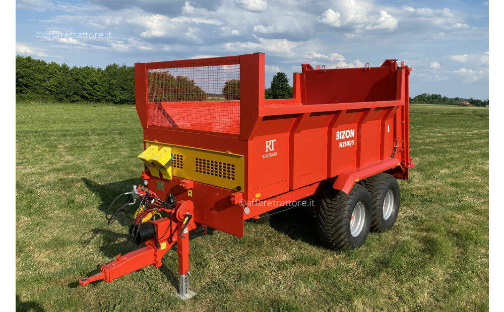 Roltrans Manure spreader N250S/5 HELIOS 10 t - 1