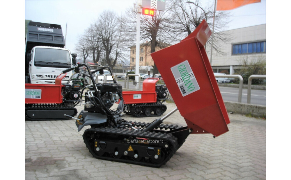 GIOR 600 Motocarriola Cingolata Zanetti - Cassone Dumper con Ribaltamento Idraulico Nuovo - 3