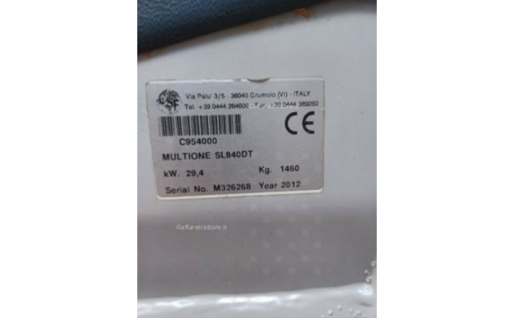 Multione SL840 4WD Used - 7