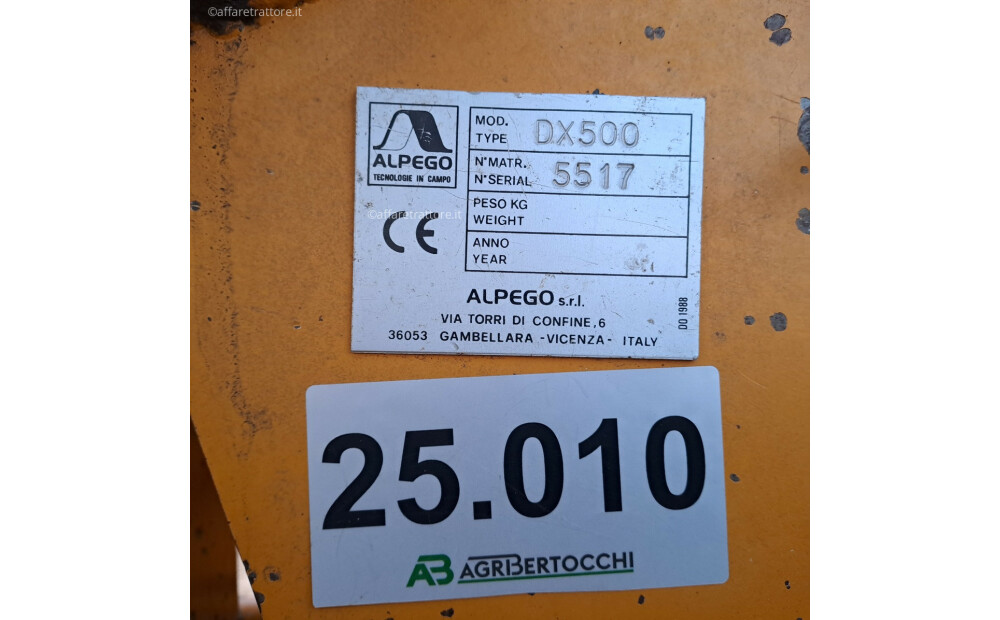 Alpego DX 500 Used - 8