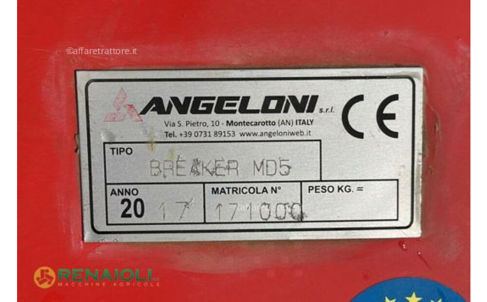 Angeloni RIPPER 5 ANCHORS BREAKER MD 5 ANGELONI (DM1888) Used - 4