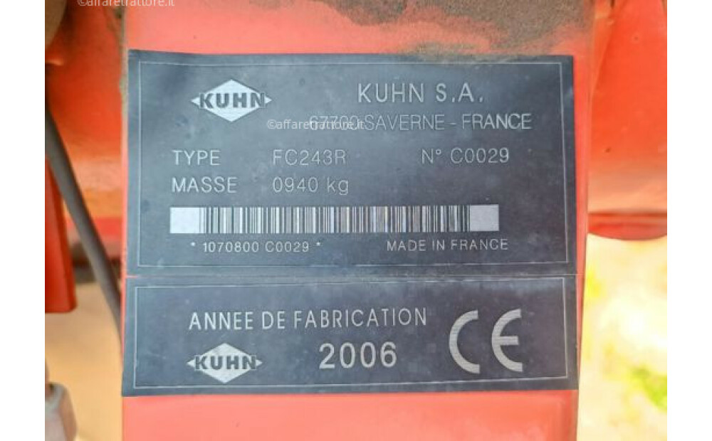 Kuhn 243 R LIFT CONTROL Used - 5