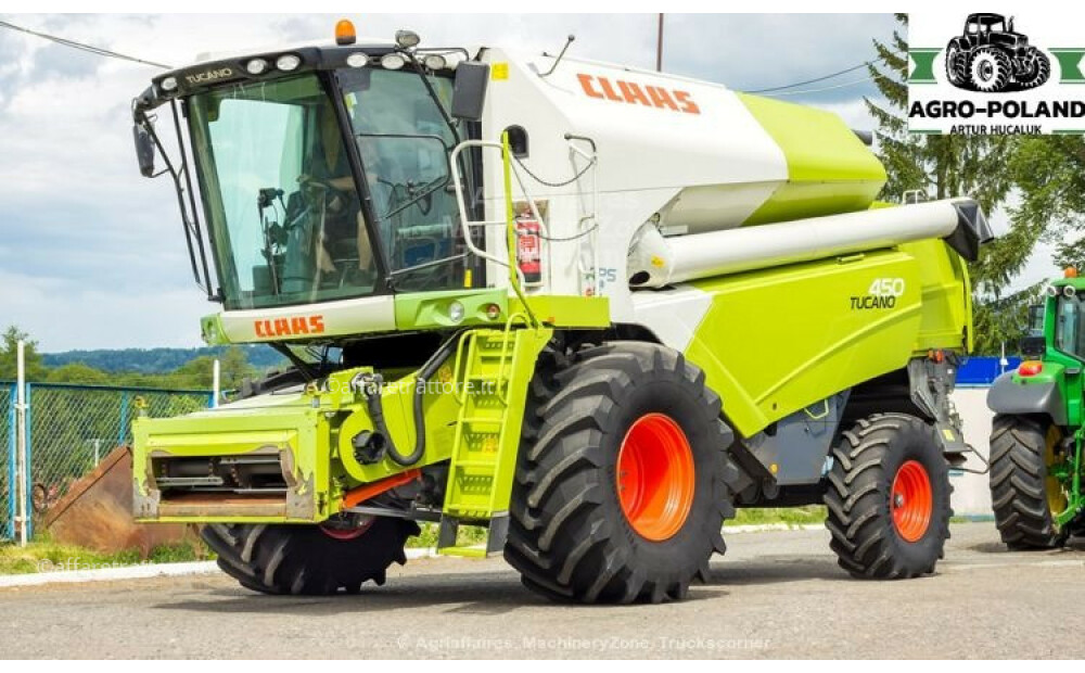 Claas Claas TUCANO 450 - 2012 + VARIO 750 - 2087 h Used - 2