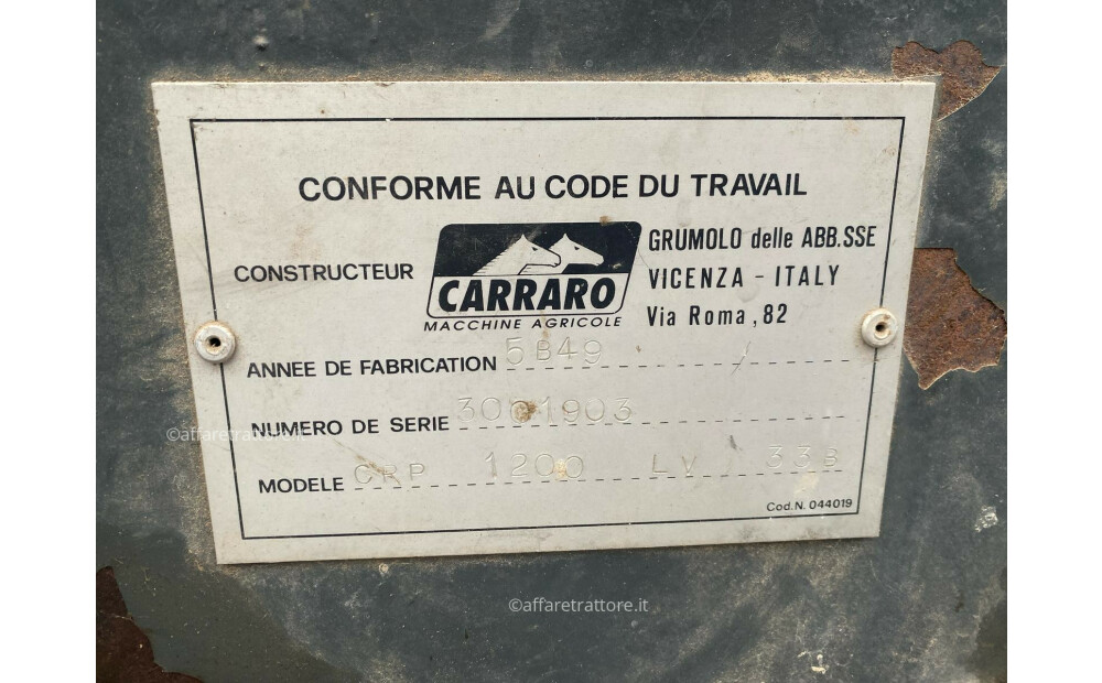 Carraro Used - 5