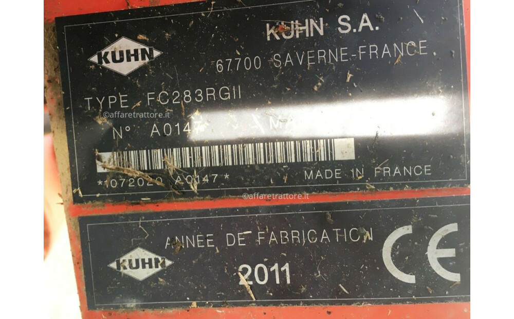 Kuhn FC 283 RGII Used - 6