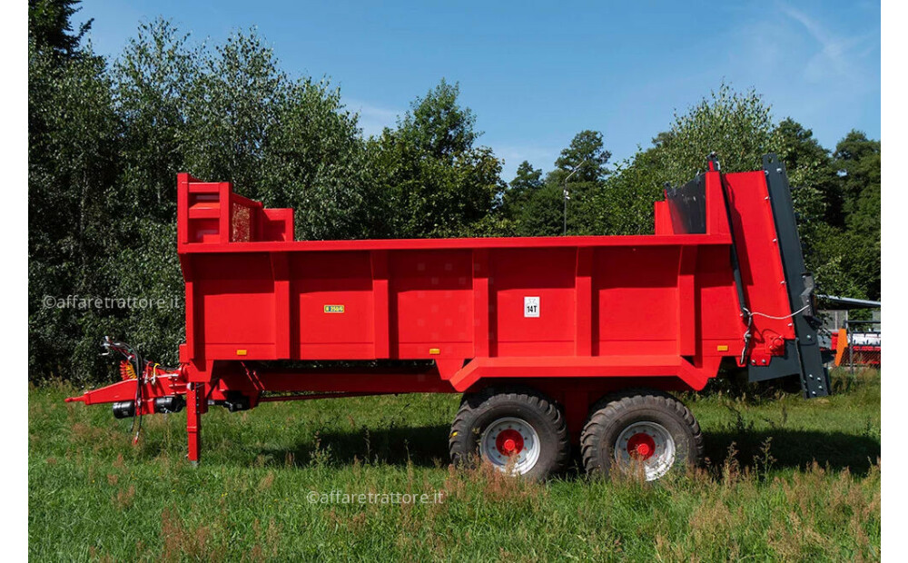 Roltrans Miststreuer / Manure spreader / Epandeur à fumier / Spandiletame / Esparcidor / Разбрасыватель органического удобрения / Rozrzutnik obornika N205S/6 BIZON 14 t Nowy - 4