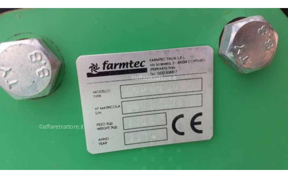 FARMTEC AGRI 300 ROTOPLAUGMENT Used - 7