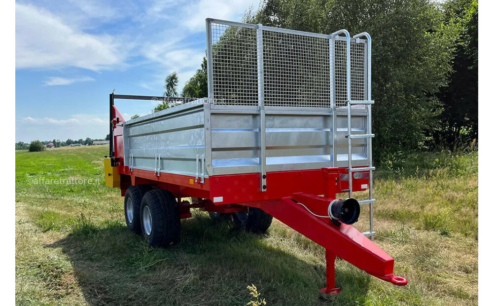 Roltrans Miststreuer / Manure spreader / Epandeur à fumier / Spandiletame / Разбрасыватель органического удобрения / Rozrzutnik obornika N250/3 LEO 6 ton Nowy - 8