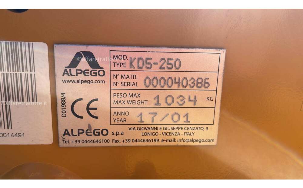 Alpego KD5 Used - 3