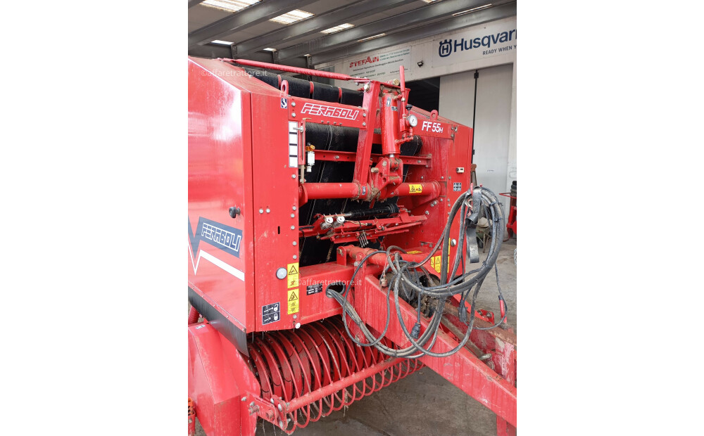 Feraboli FF55H Belt Baler Used - 9