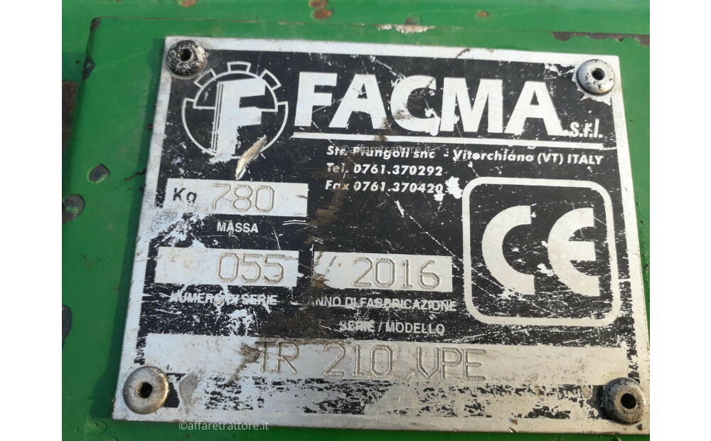 Facma TR 210 VPE large displacement - 5