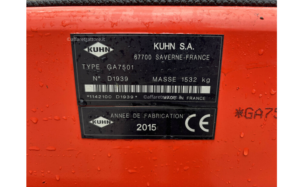 Khun Kuhn GA7501 Used - 2