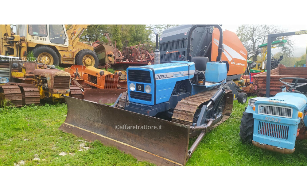 Used Landini C 7830 Crawler Tractor with Bulldozer - 15