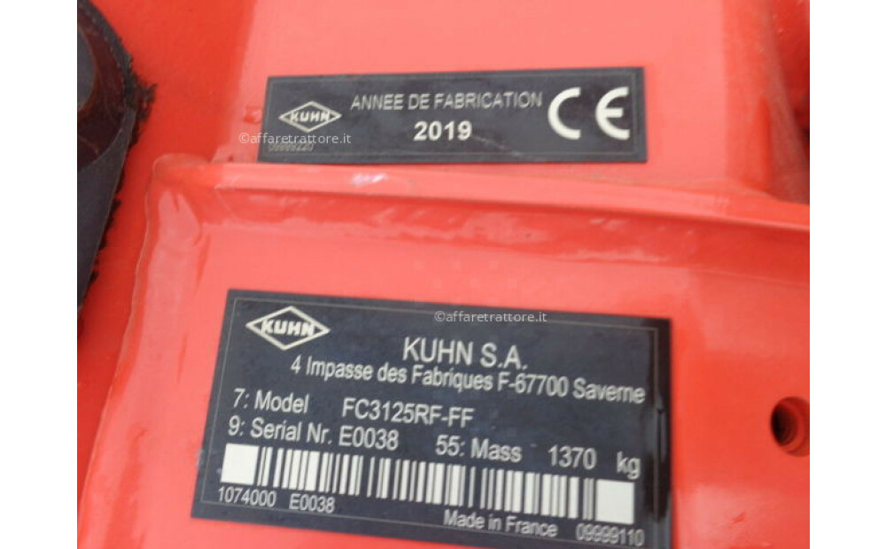 Kuhn FC 3125 RF Used - 6