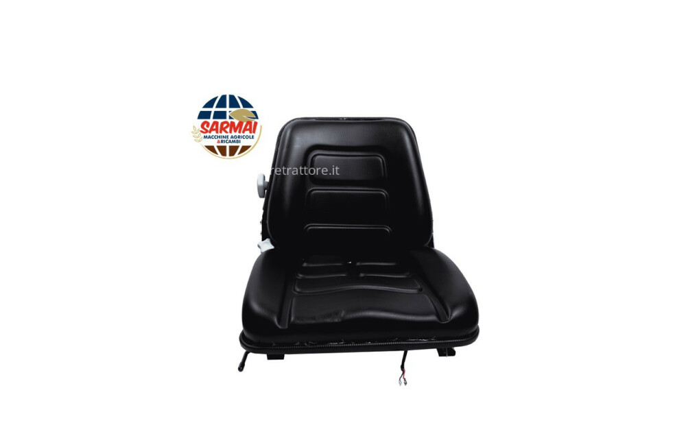 Black sky seat with microswitch and built-in springs - 1