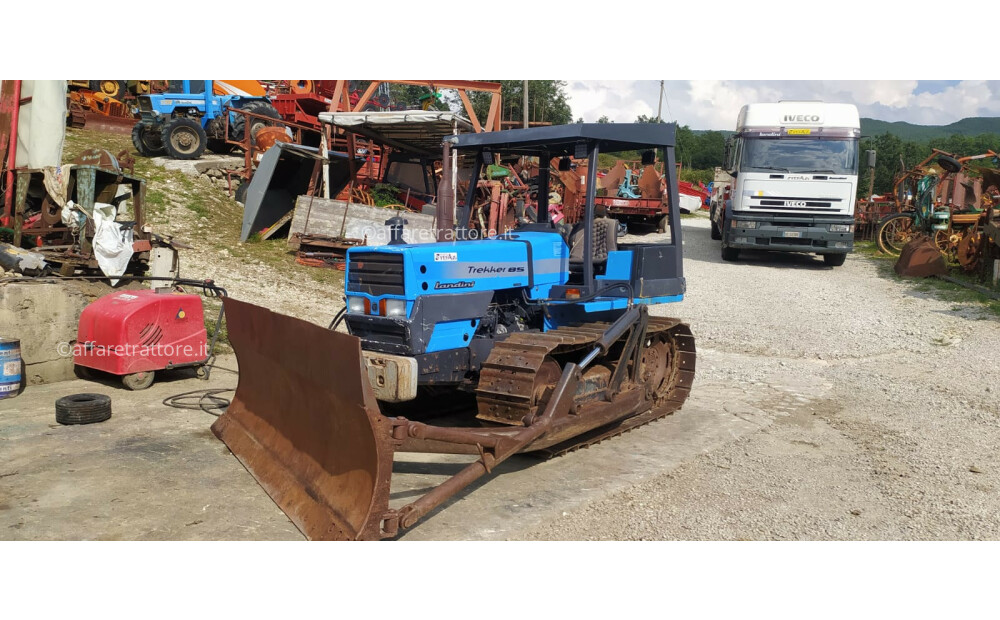 Used Landini Trekker 85 crawler tractor with Argnani and Monti bulldozer - 6