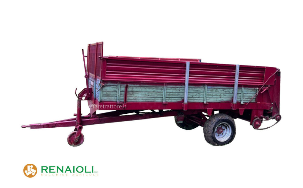 Handcrafted MANURE SPREADER TRAILER WITH 4 VERTICAL ROLLERS HANDCRAFTED PRODUCTION (TA10724) Used - 1