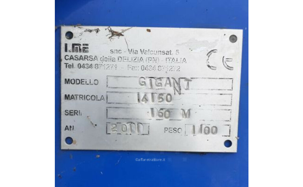 Imeca GIGANT 160 M Used - 10