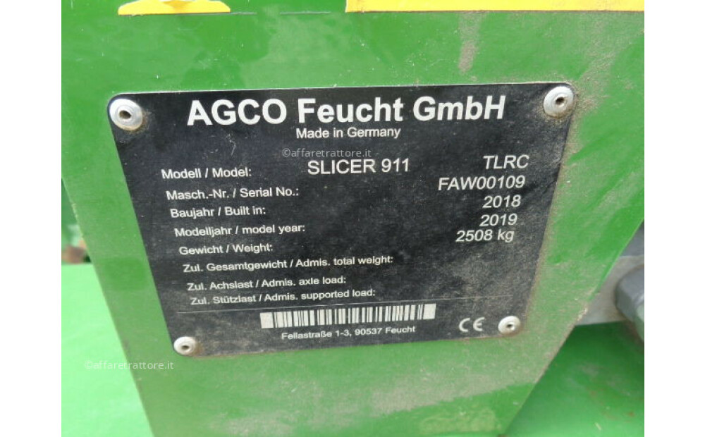 Fendt SLICER 911 Used - 7