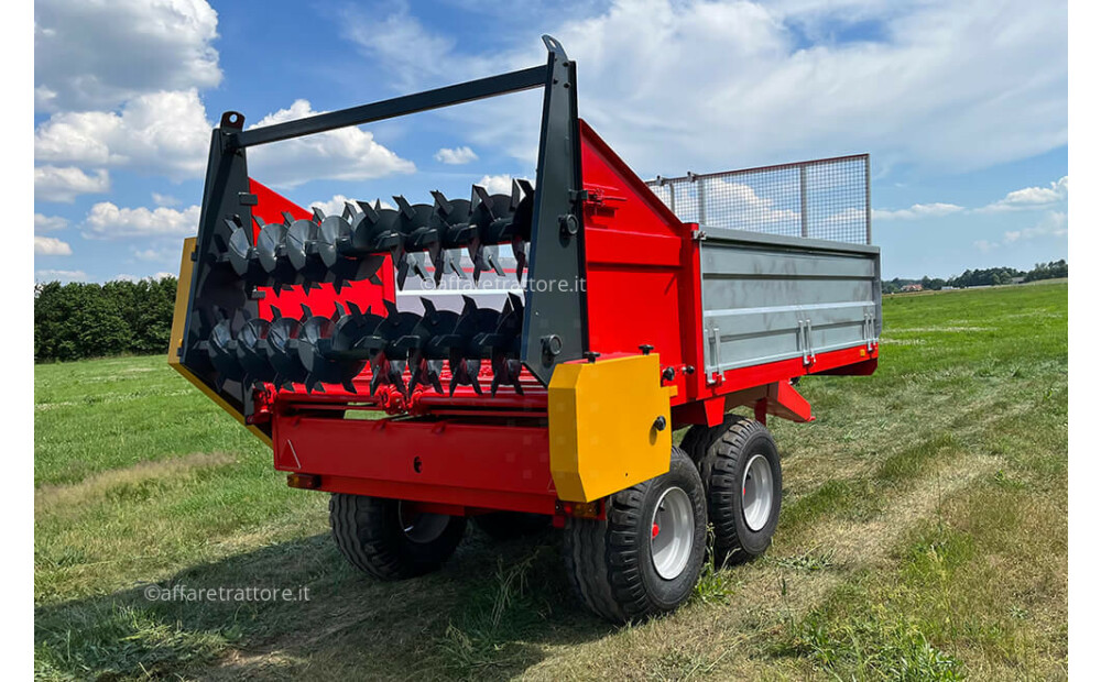 Roltrans Miststreuer / Manure spreader / Epandeur à fumier / Spandiletame / Разбрасыватель органического удобрения / Rozrzutnik obornika N250/3 LEO 6 ton Nowy - 10