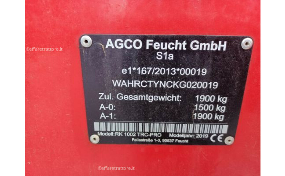 Massey Ferguson RK1002 TRC Used - 4