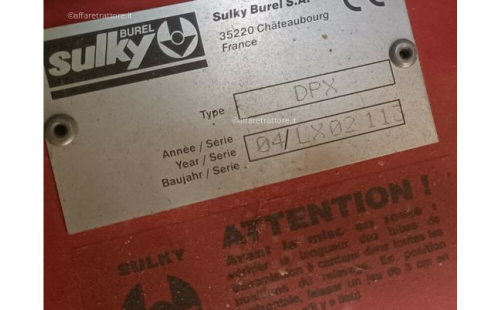 Sulky DPX EXPERT LX 02 113 Used - 8