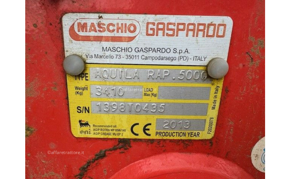 Male Aquila Rapido 5000 Packer Used - 7