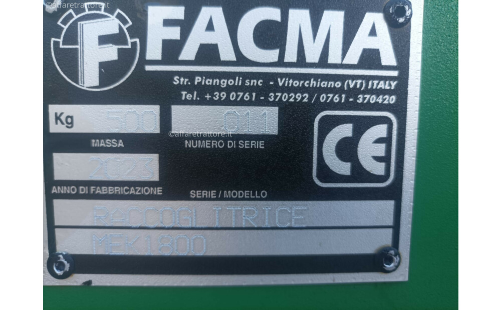 Facma MEK Used - 4