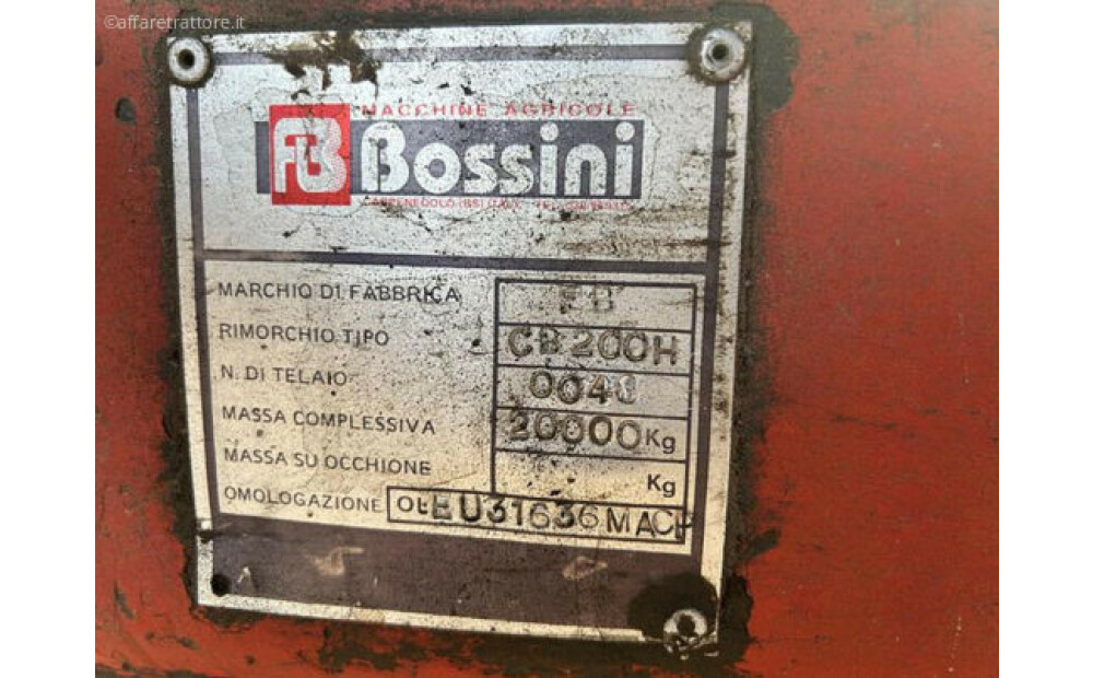 Bossini CB200H Used - 7