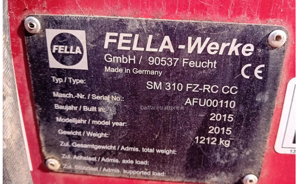 Fella SM 310 FZ RC Used - 8