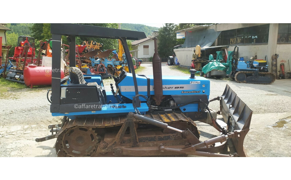 Used Landini Trekker 85 crawler tractor with Argnani and Monti bulldozer - 13