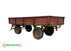 Deidone AGRICULTURAL TRAILER WITH LEAF SPRINGS 400X200X45CM DEIDONE (FLC2592) 1985 Used