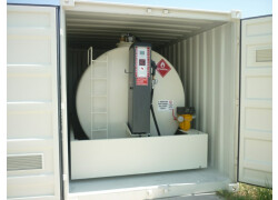 Diesel tank container tank