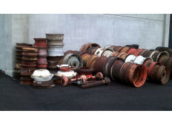 ASSORTMENT OF AGRICULTURAL/CONSTRUCTION RIMS AND TRAILER AXLES