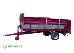 Handcrafted MANURE SPREADER TRAILER WITH 4 VERTICAL ROLLERS HANDCRAFTED PRODUCTION (TA10724) Used